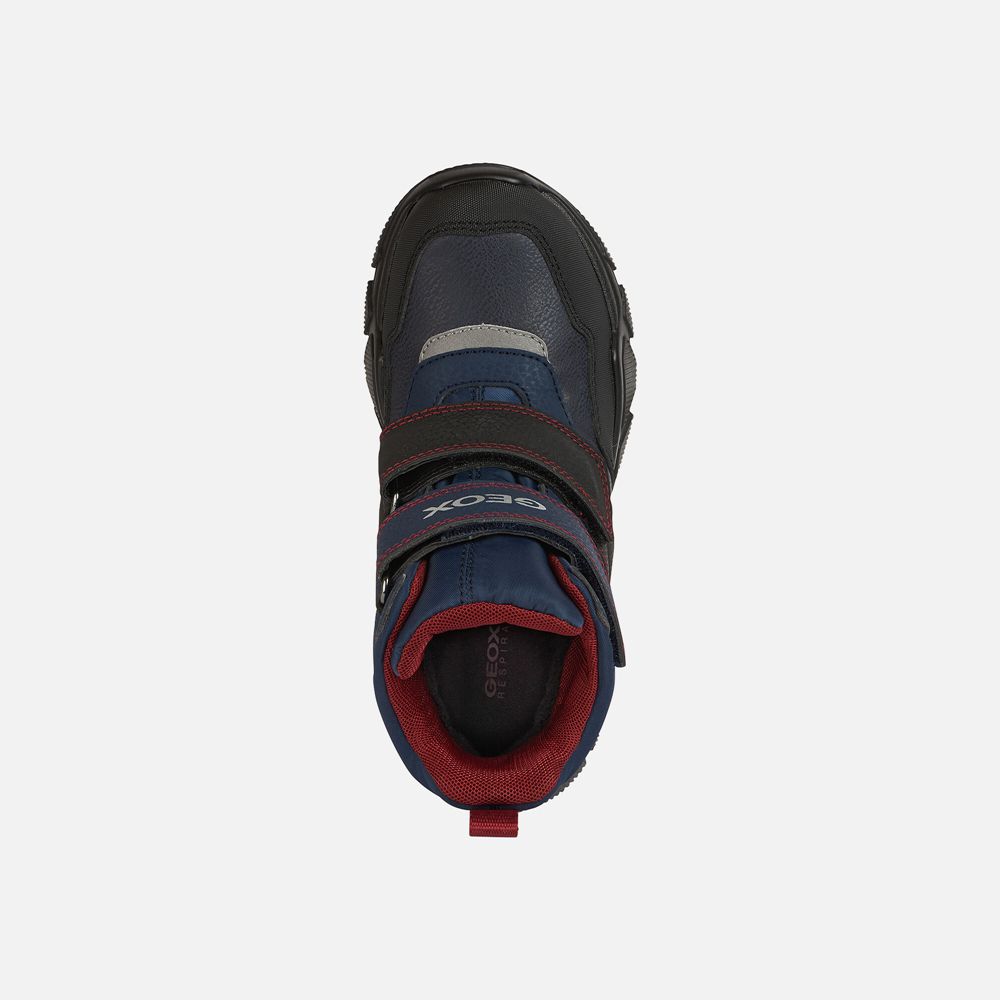 Geox Erkek Çocuk Bot Lacivert - Nevegal Abx - QDG-235467